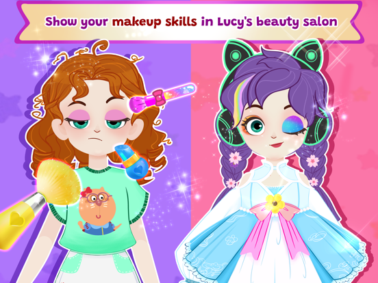 Lucy Makeup: Princess Party iPad screenshot