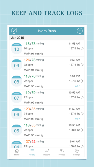 Blood Pressure Companion Screenshot