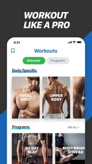 fitness buddy: workout trainer iphone screenshot 1