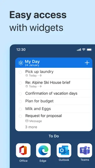 Microsoft To Do iPhone Screenshot 6
