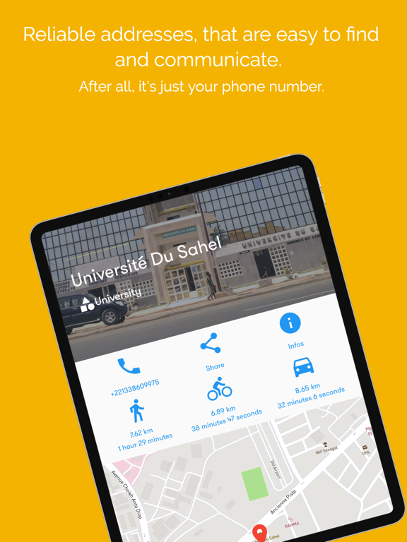 NIMA Codes iPad screenshot 4 - Navigation app