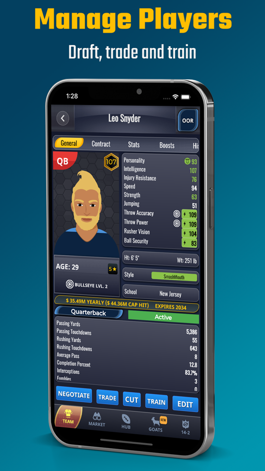 Ultimate Pro Football GM - 1.14.0 - (iOS)