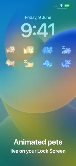 Game screenshot Pixel Pets - Cute, Widget, App apk