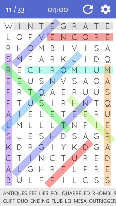 Word Search: Unlimited Puzzles Screenshot