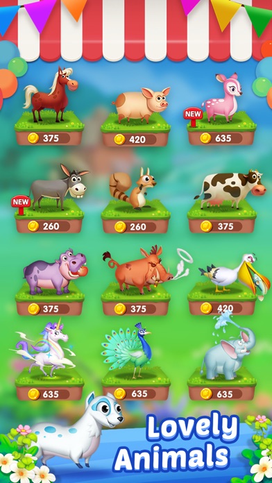 Solitaire - My Farm Friends Screenshot