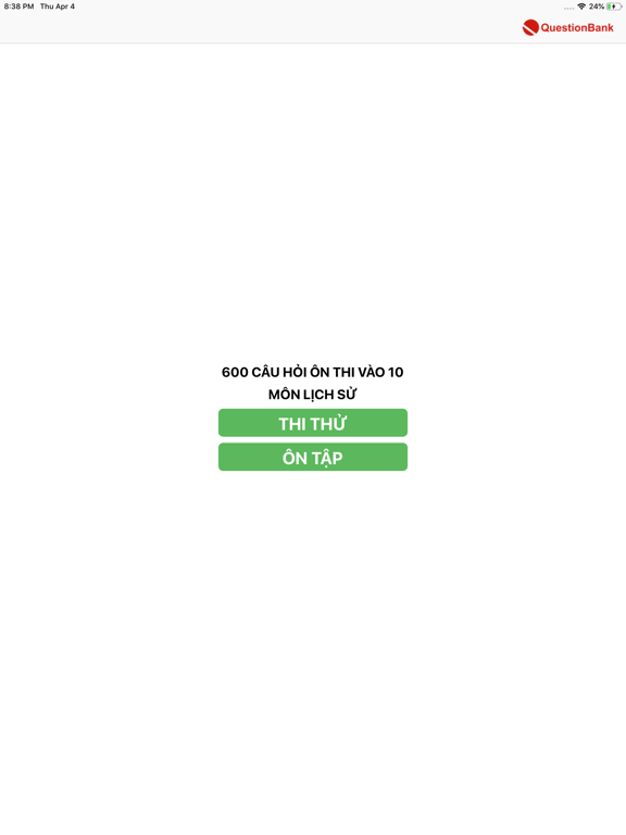 Screenshot #4 pour QuestionBank - Ôn thi vào 10