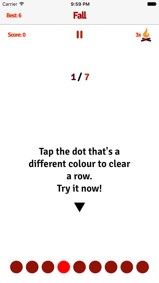 #1. Fall (iOS) 由: Drew Milloy