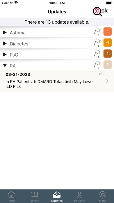 Rheumatologic Diseases Screenshot