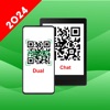 Icon Dual WA: Web Messenger Duo