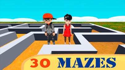 Maze puzzle games racing easy Screenshot