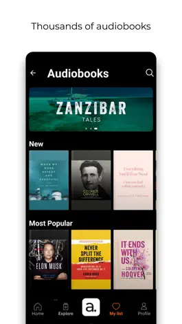 Game screenshot Audimo: Podcasts & Audiobooks apk