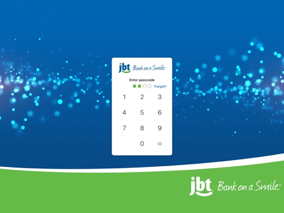 JBT Digital Banking iPad screenshot 2 - Finance app