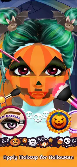 Game screenshot Halloween Makeup & Spa Salon mod apk