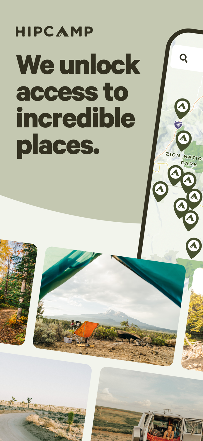 Hipcamp Camping RVs and Cabins