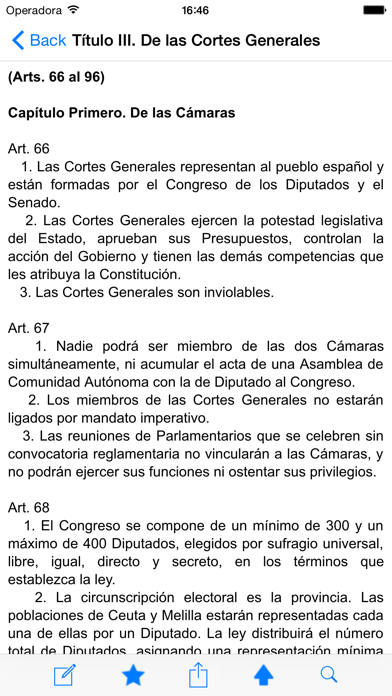 Screenshot #2 pour Constitución Española de 1978
