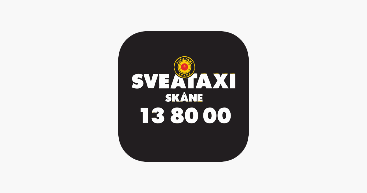 Sveataxi Skåne on the App Store