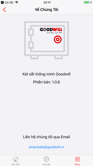 Goodwill Két sắt thông minh screenshot