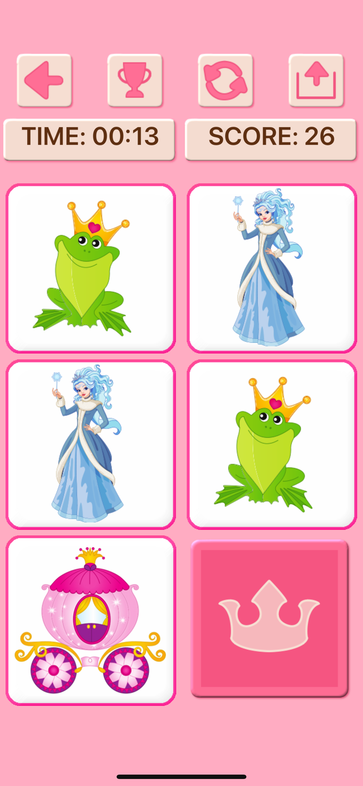 Princess Unicorn Memory Games