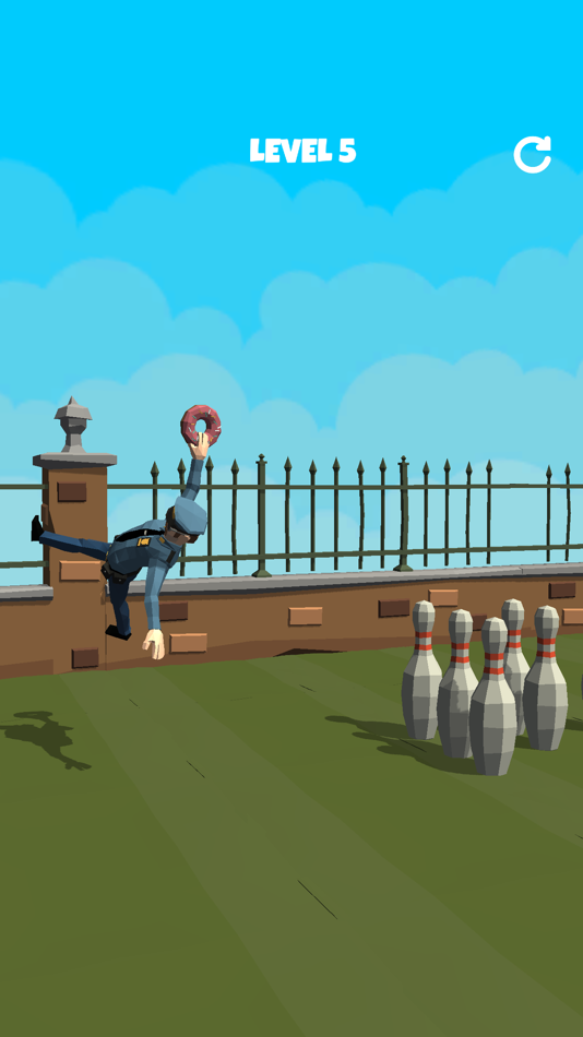 #4. Clumsy Cop (iOS) 由: Mustafa Ilker Goncu