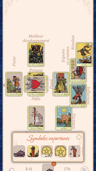 Screenshot #3 pour Univers Tarot