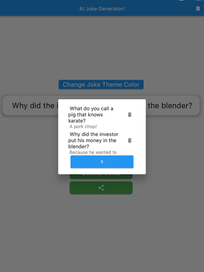 AI Punchline Joke Generator