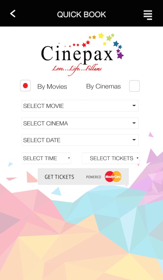 Cinepax - Movie Tickets