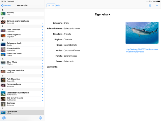 Dive Log iPad screenshot 6 - Sports app