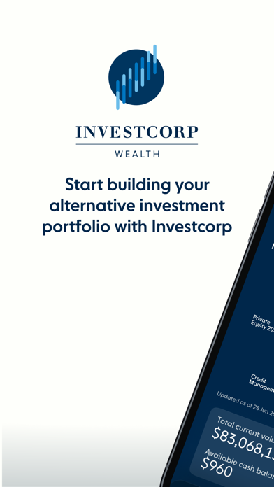 Investcorp Wealth Screenshot
