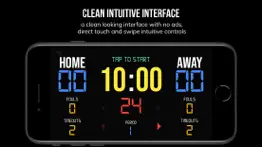 bt basketball scoreboard iphone screenshot 3