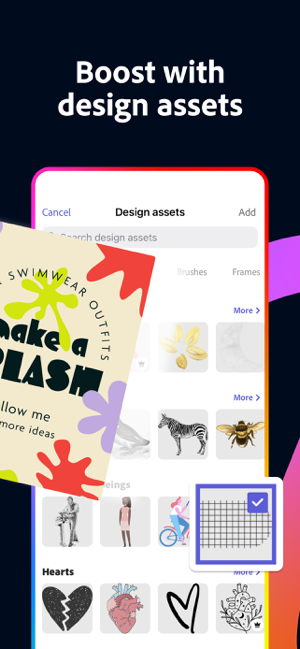 ‎Adobe Express: Graphic Design Screenshot