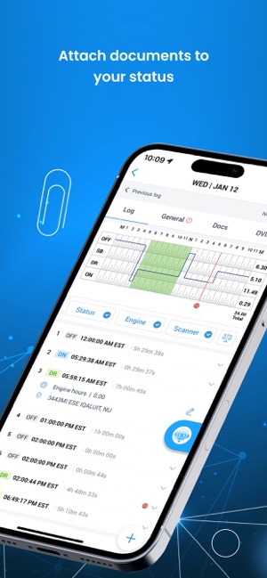 ELD App: Top ELD Logbook App, Hours of Service Drive ELD Phone App