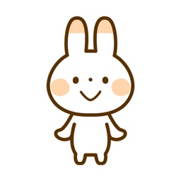 Punipuni rabbit sticker