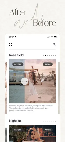 Game screenshot Photo Presets & Video Filters hack