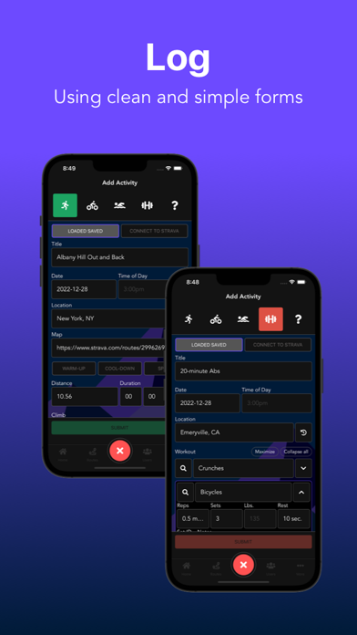 Outwork Workout Tracker Screenshot