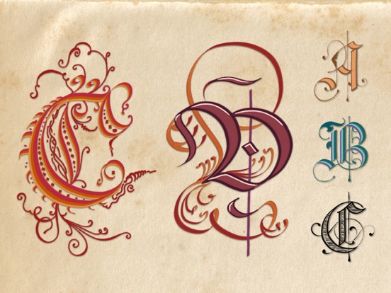 Screenshot #2 for Calligraphy Handbook