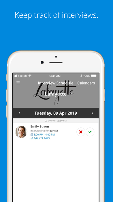 Harri Hire Screenshot