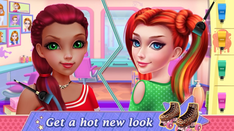 Roller Skating Girls