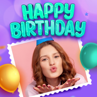 Happy Birthday Cards and Frames
