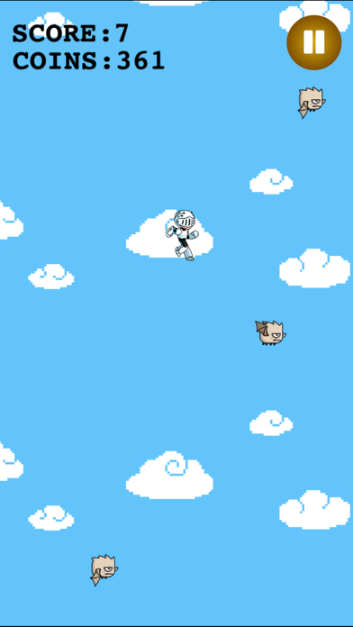 Cliff Jumper - Infinite Cliff iPhone screenshot 2 - Games app