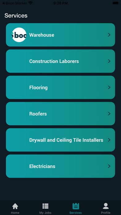 Boon Contractor Screenshot