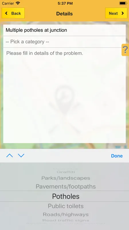 FixMyStreet screenshot 5 of 6