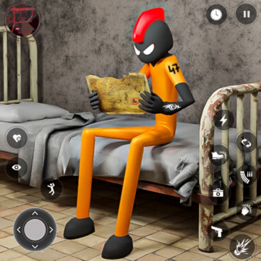 Spider Stickman Prisoner Jail iOS App