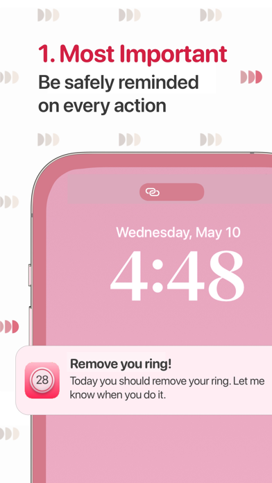 Contraceptive Ring Reminder + Screenshot