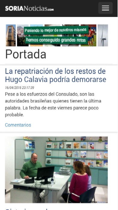 Soria Noticias Screenshot