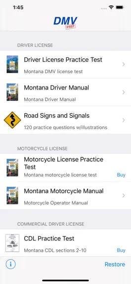 Game screenshot Montana DMV Test Prep mod apk