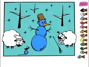 Nora The Sheep Coloring Book screenshot 2