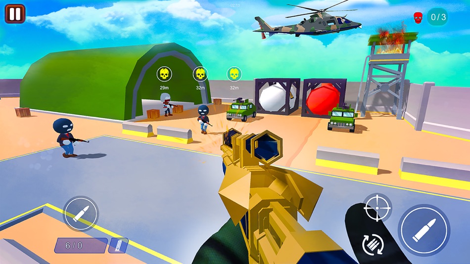 #5. Sniper Final Shot: 3D FPS Game (iOS) 由: Malik Muhammad Waseem Akram