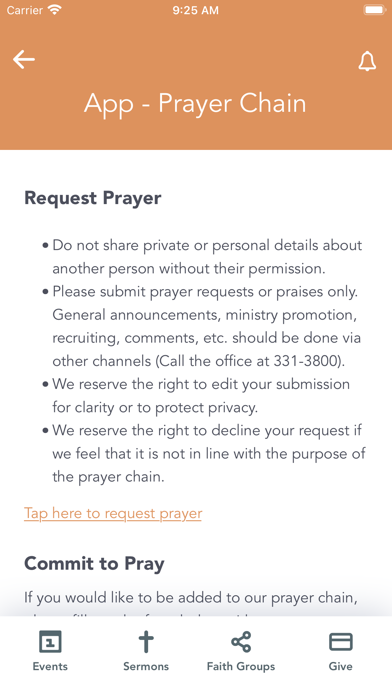 FBF Connect Screenshot