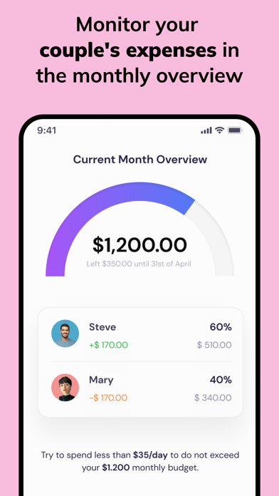 Balance: Couple Budget & Money Screenshot