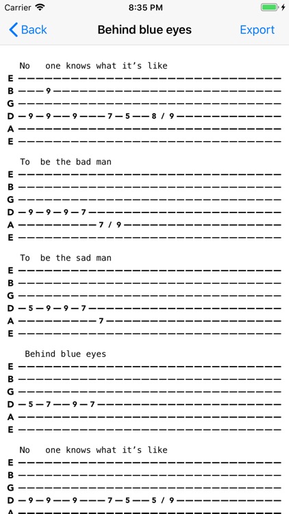 Guitar Tab Maker screenshot-3